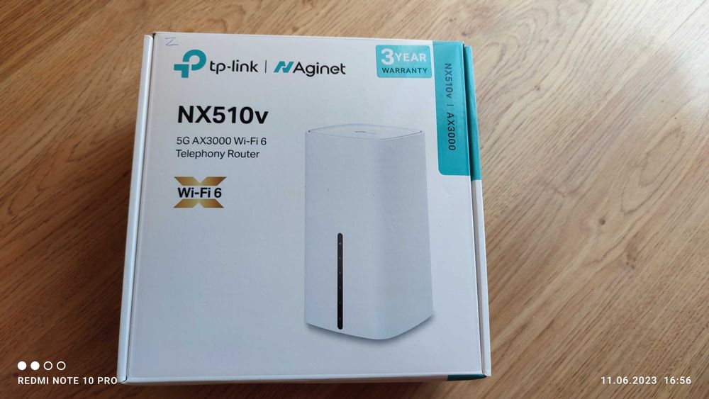 Router TP-Link NX510v 5G Wi-Fi 6