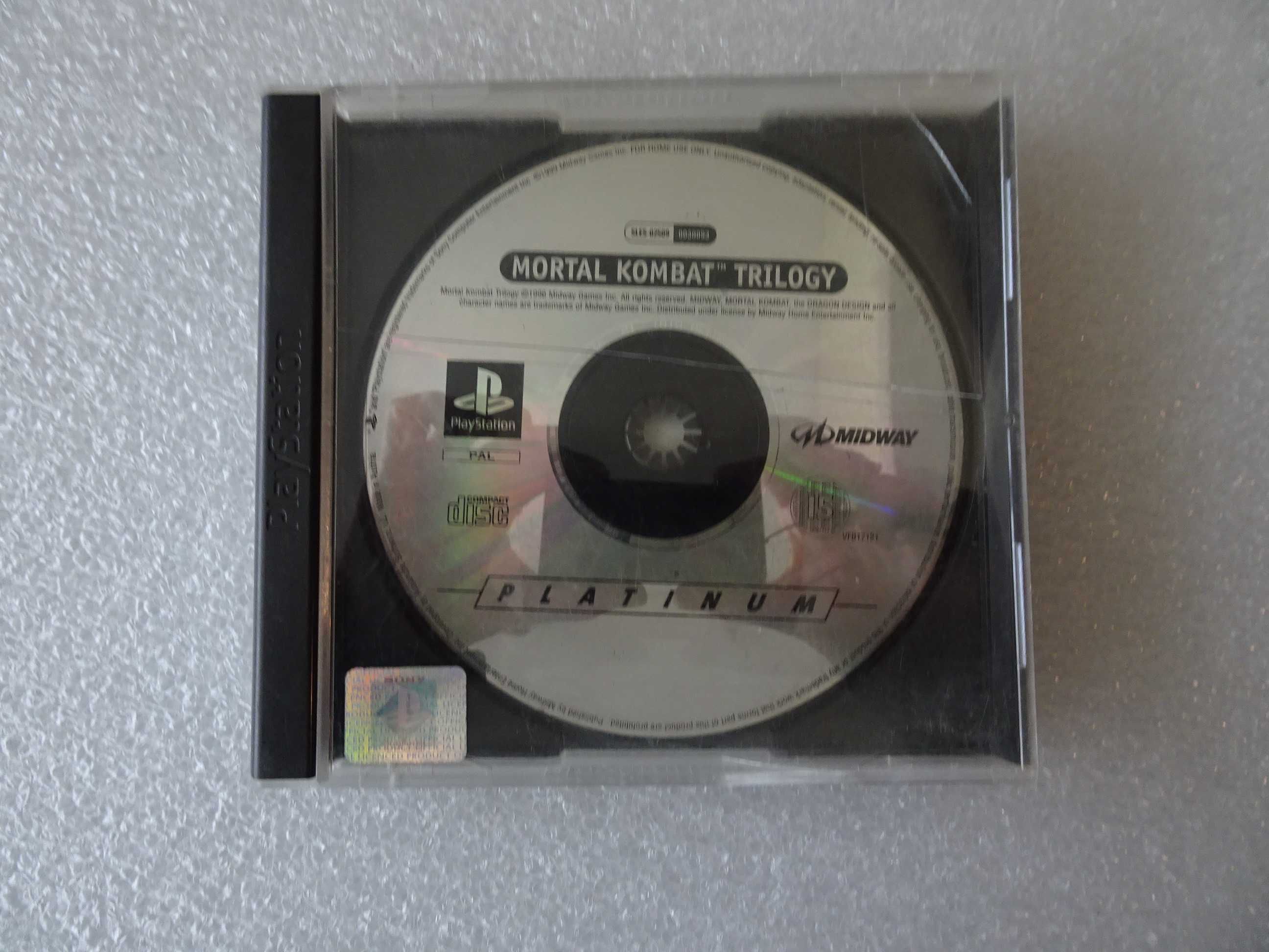 Jogo Playstation 1 - Mortal Kombat Trilogy