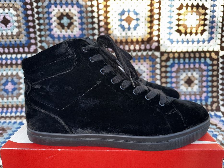 Чоловічі оксамитові кросівки Zara.Велюрові чоловічі хайтопи Zara Men’s