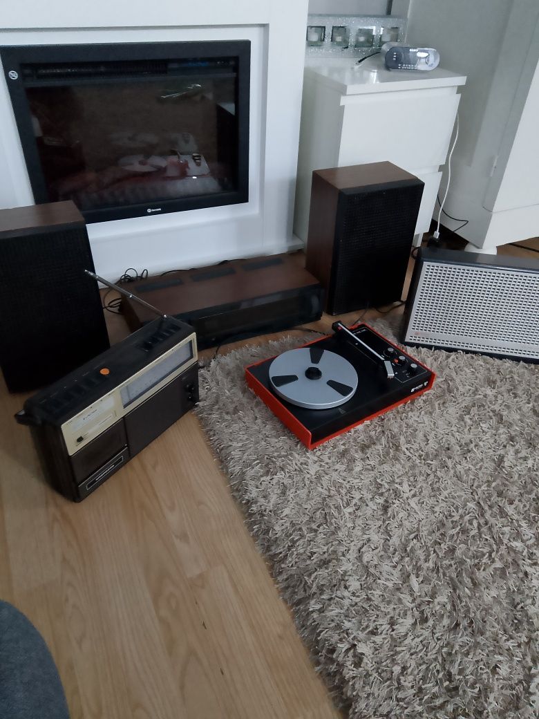 Mega zestaw Audio z Prlu, UNITRA. Kpl