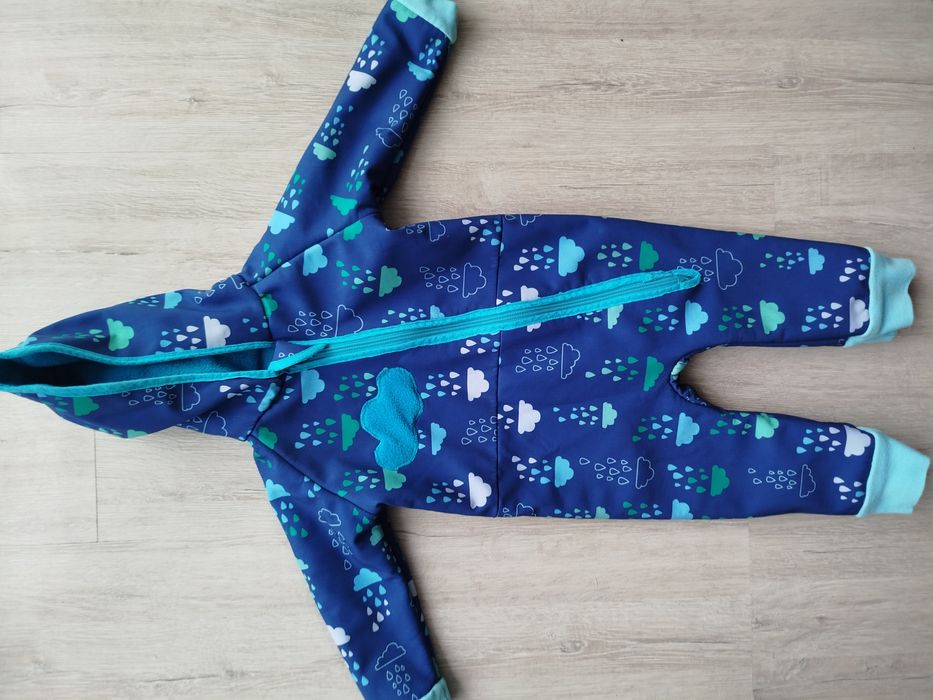 Kombinezon softshell 12-18 miesięcy rozmiar 80/86