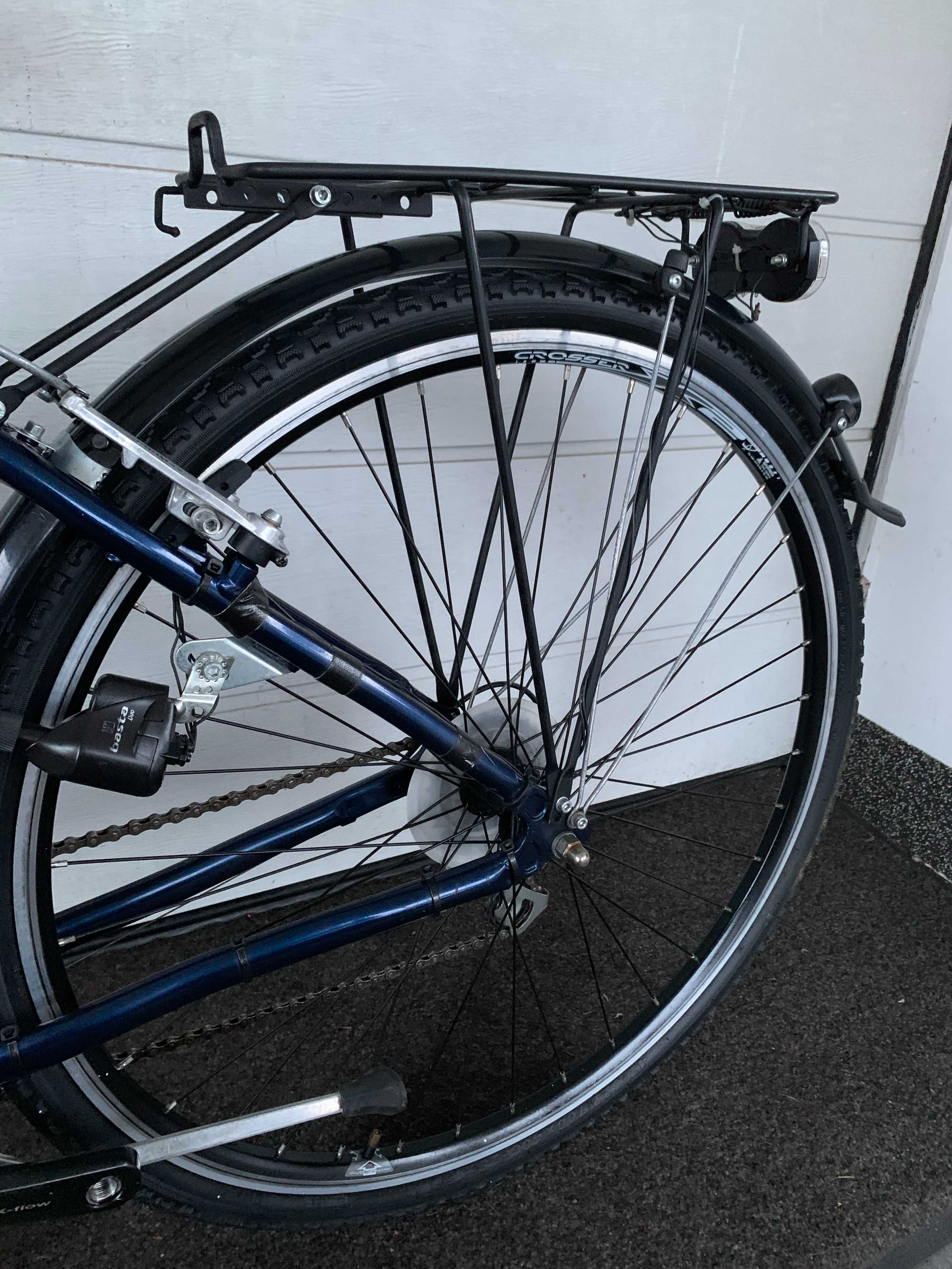 Rower Miejski Leopard Atlanta Shimano Aluminiowy Szwajcarski
