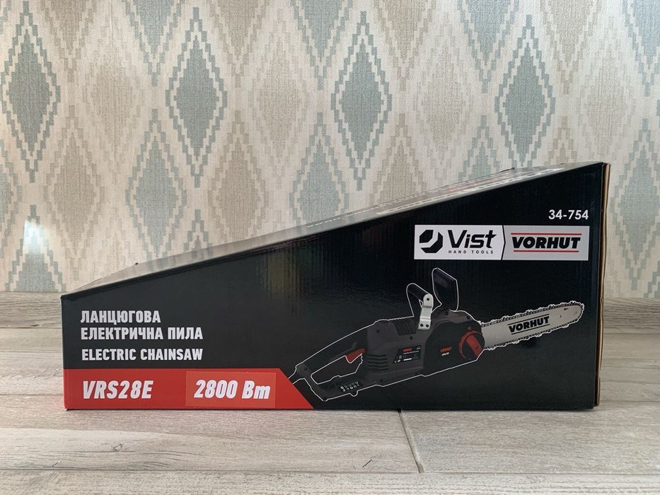 Ланцюгова електрична пила VRS28E, 2800 Вт, 45см Vorhut | 34-754