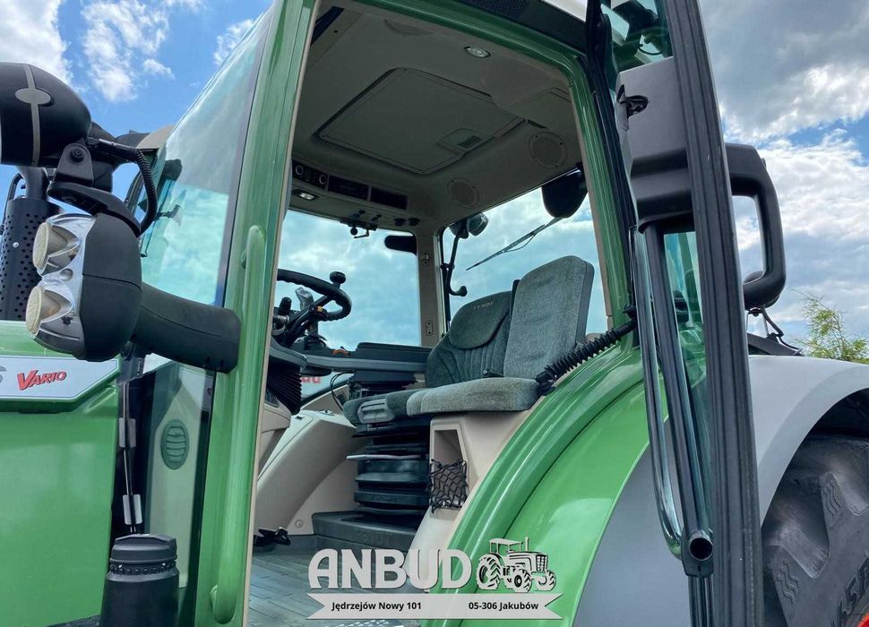 Fendt 516 Vario Nowe opony Zaczepy 514 Isobus 716