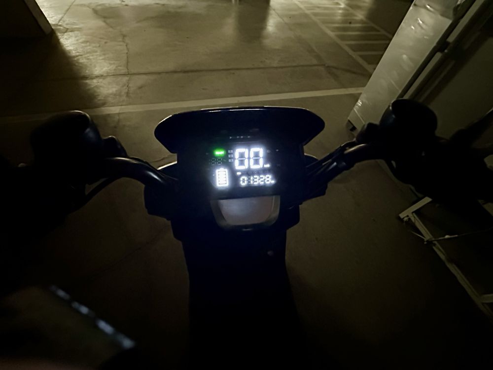Mota eletrica como nova alenas 1300km