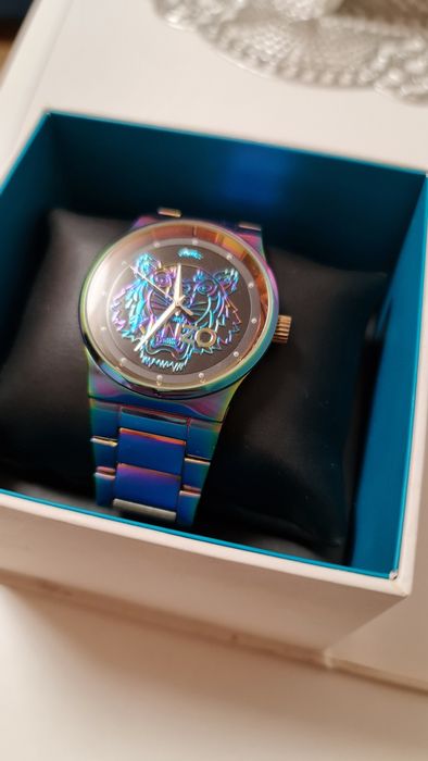 Zegarek kenzo raindow watch Tiger unikat