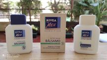 Frascos de after shave Nívea anos 90