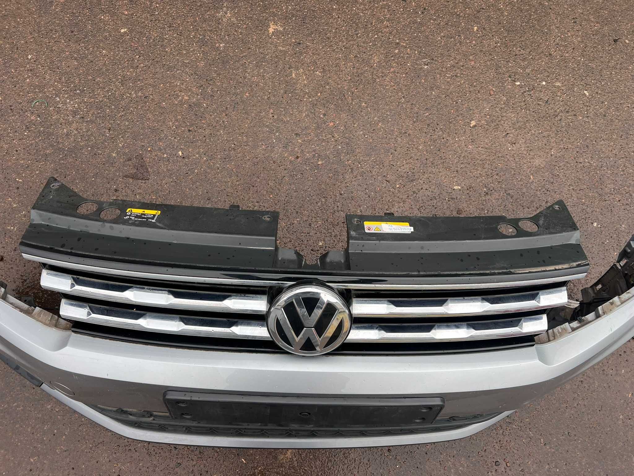 VW Tiguan 5NA allspace бампер передній  в сборі наявність