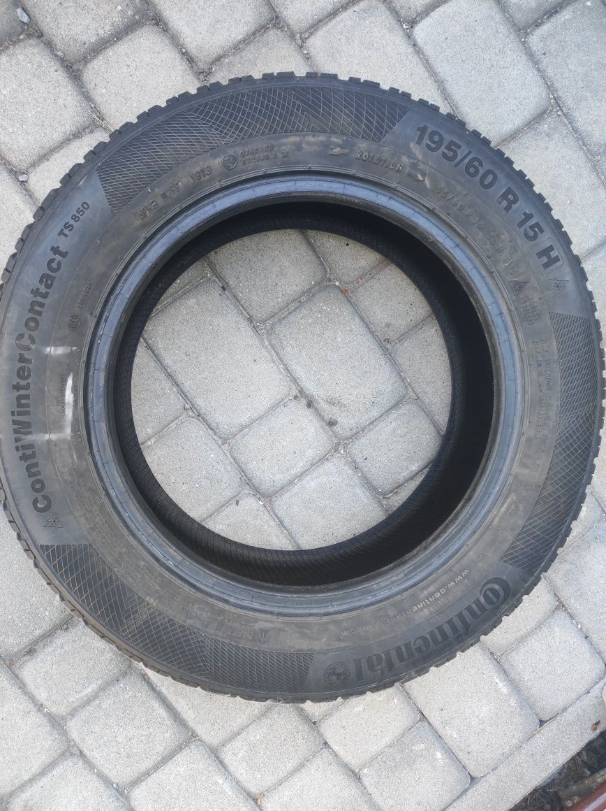 Opony Continental zimowe 195/60 R 15