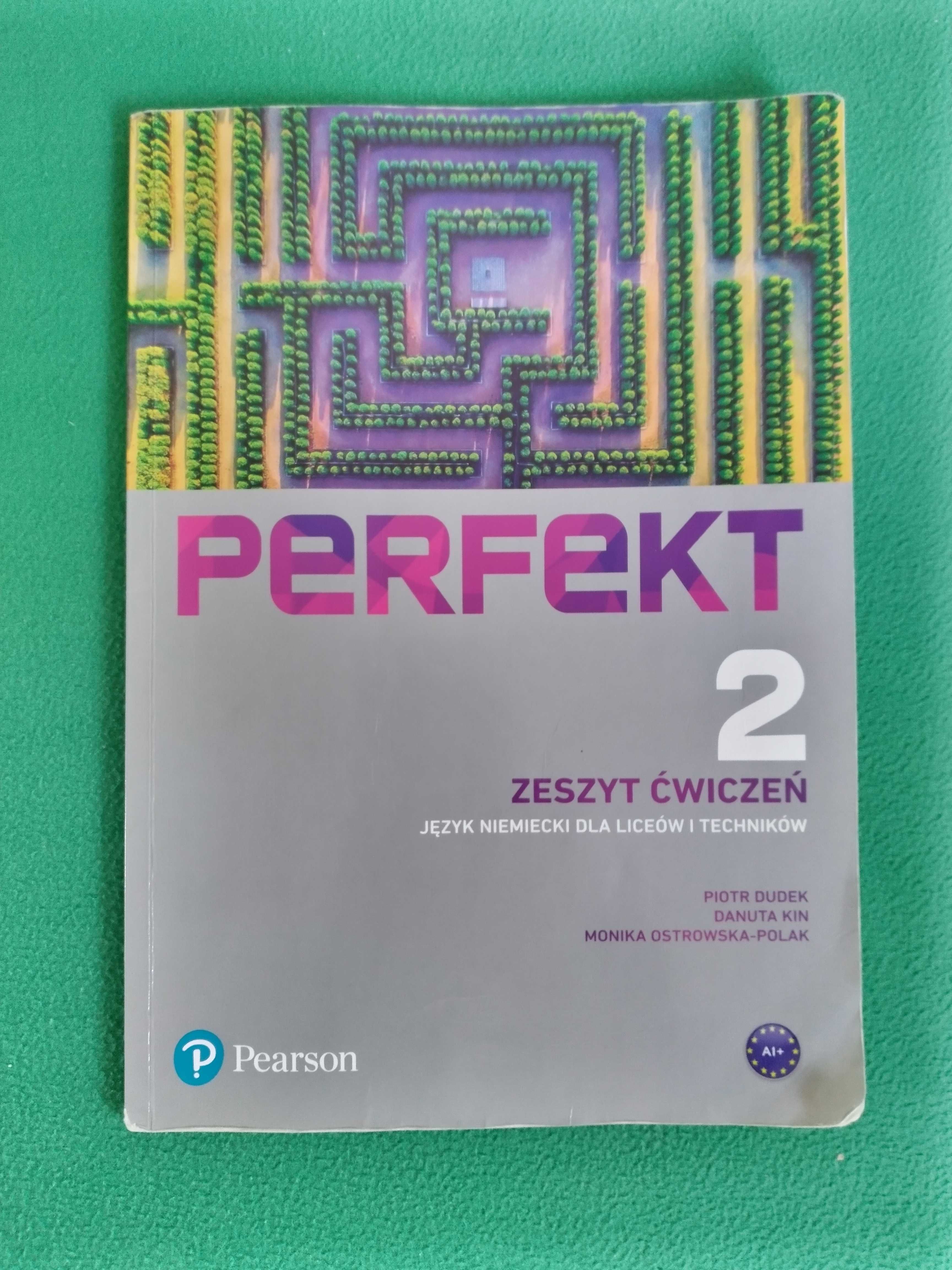 Perfekt 2 Zeszyt Ćwiczeń Kod Niemiecki Pearson 2025 Stan DB Wwa Okazja