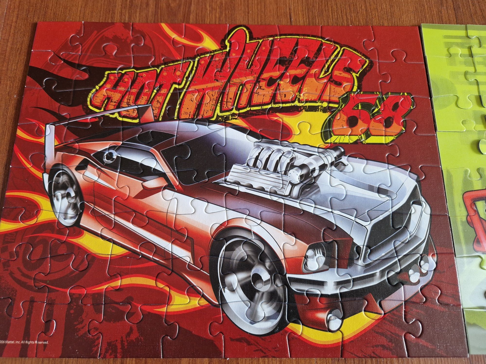 Puzzle +puzzle 3d Hot Wheels