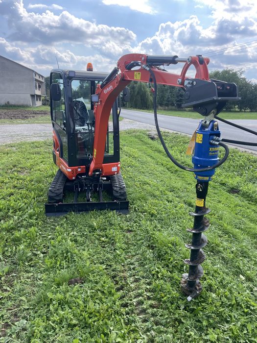 Usługi Minikoparka, Wiertnica, Młot, Wstawianie Słupków,Przeciski Kret