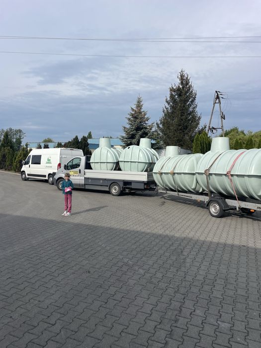 Zbiornik 7000 na szambo, ścieki, deszczówkę, włókno szklane, plastik