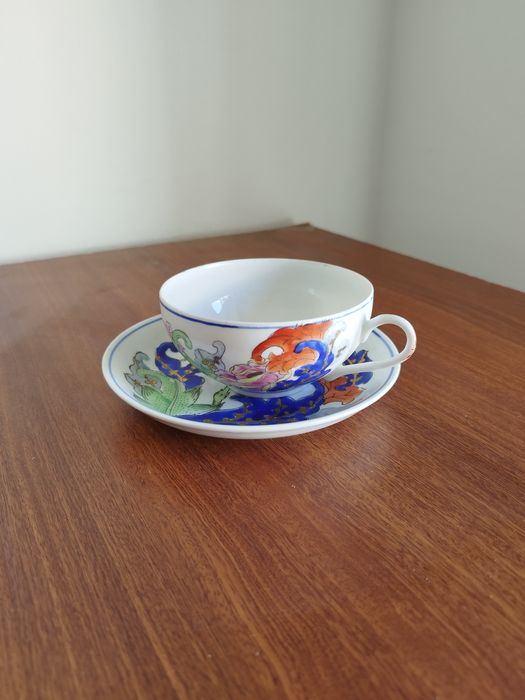 2 chávenas de porcelana japonesa