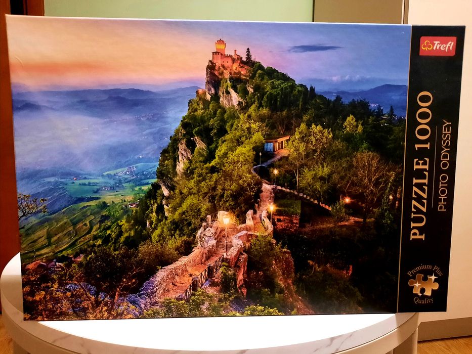 Puzzle Trefl 1000 el. – zestaw 5 nowych puzzli w folii!