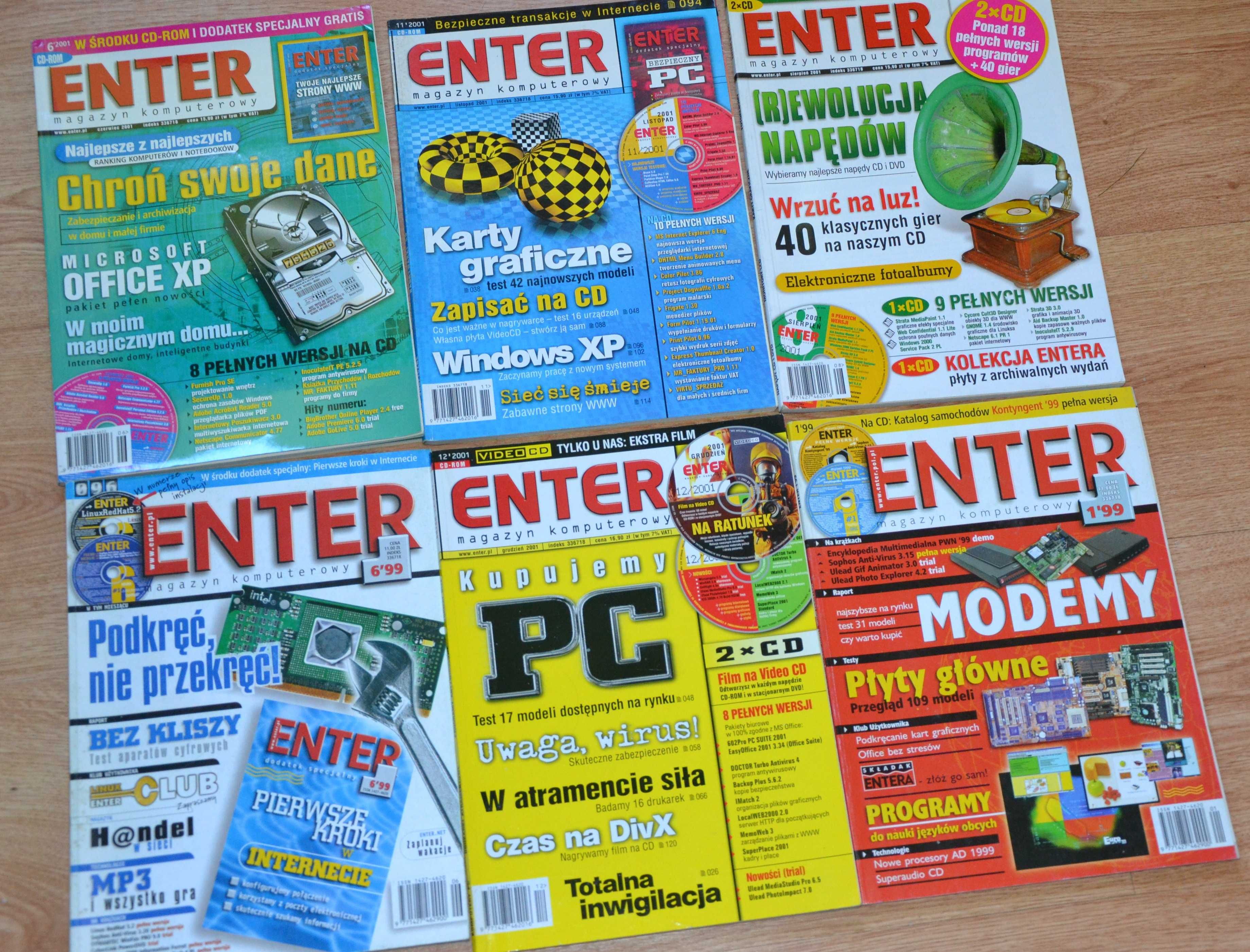Enter 6 szt magazyn komputerowy
