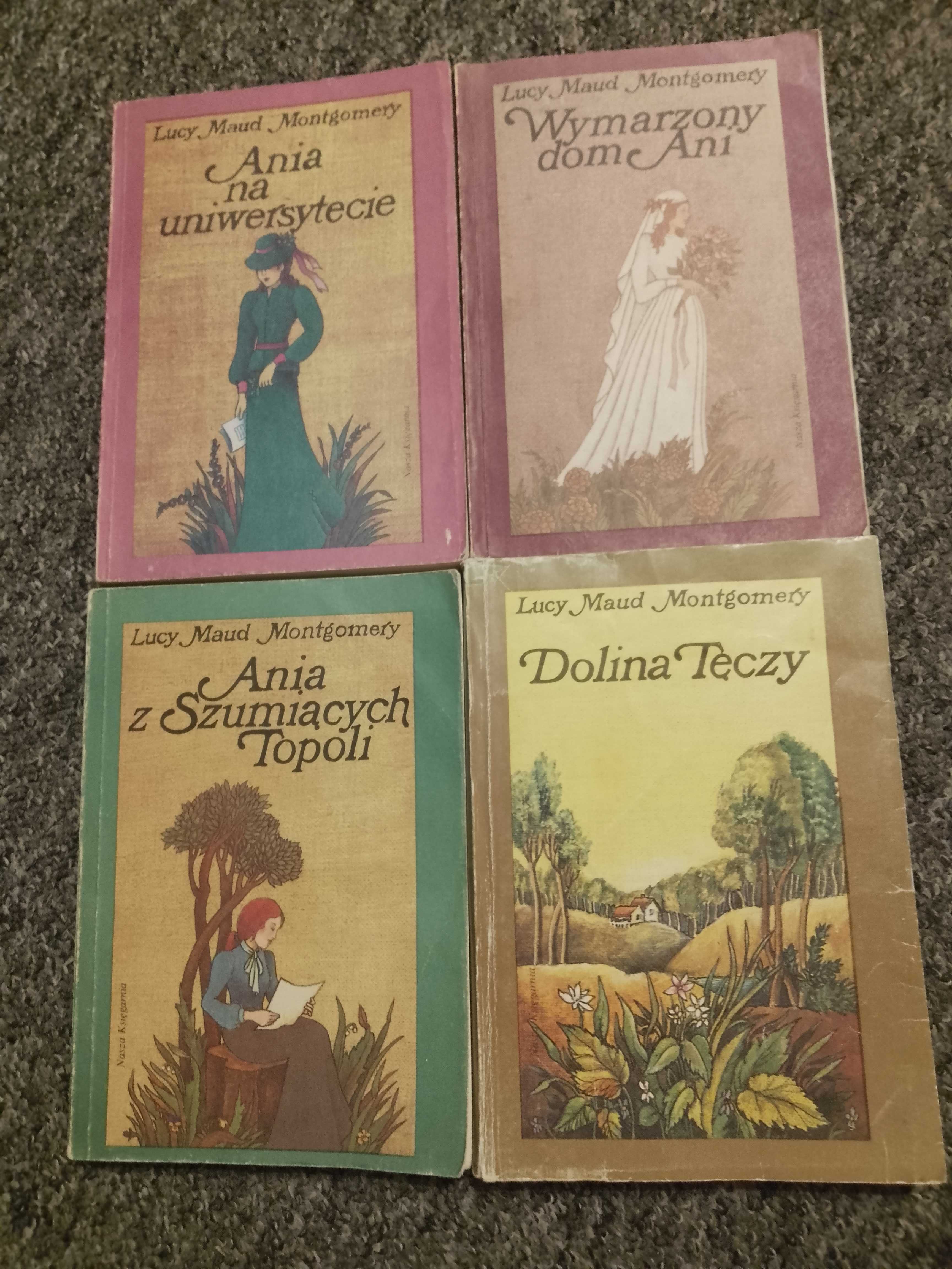 Ania z Zielonego Wzgórza. Montgomery. Zestaw 4 książek