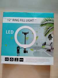 Лампа кільцева 12" ring fill light