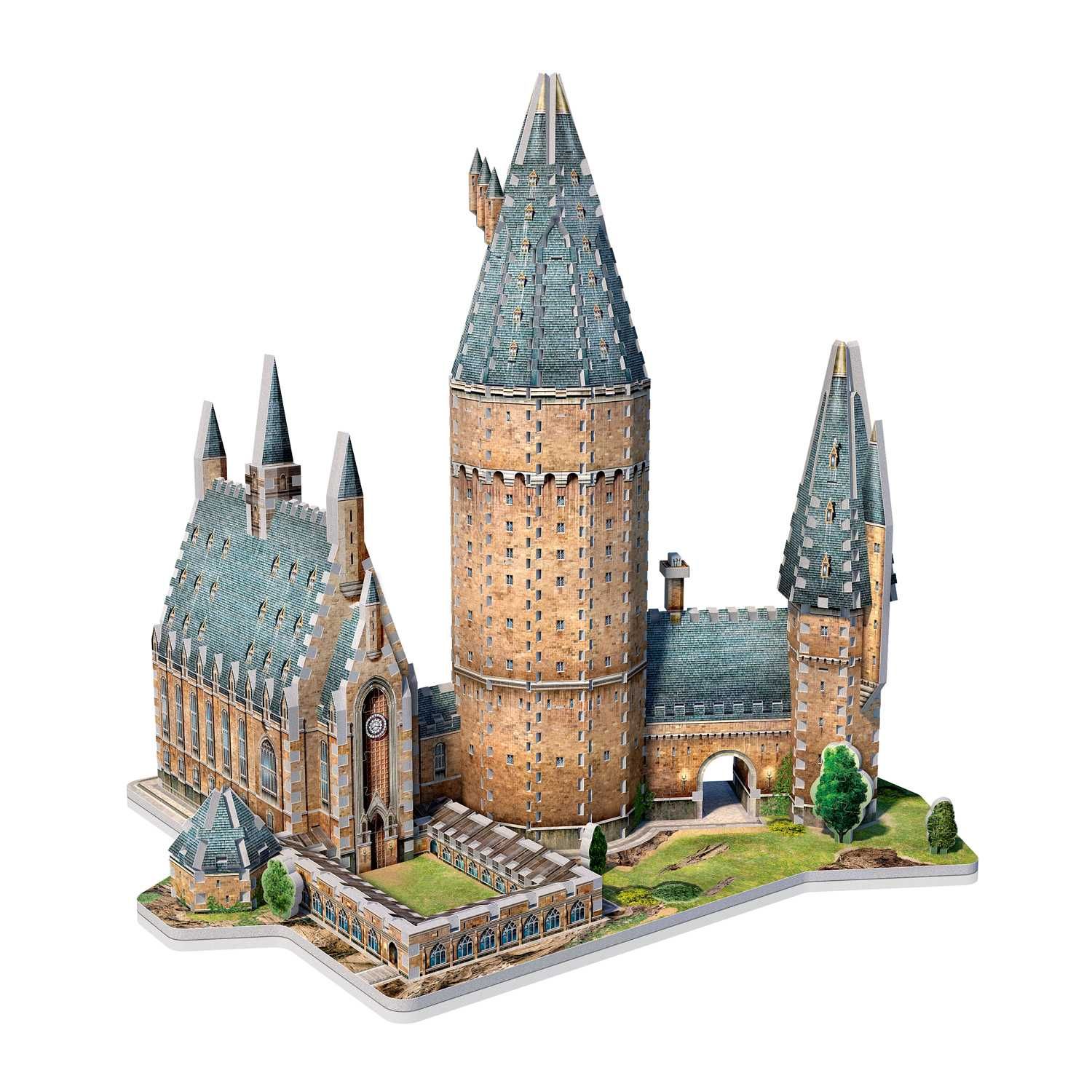 Puzzle 3D Harry Potter Wielka Sala 850 elementów, piankowe
