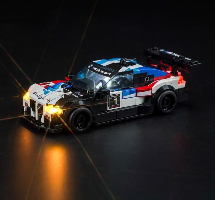 Zestaw świateł LED do Lego Speed Champions BMW M4 GT3  BMW M Hybrid V8