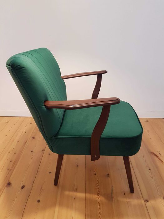 Modny Fotel Klubowy PRL USZAK - vintage lata 60 -70