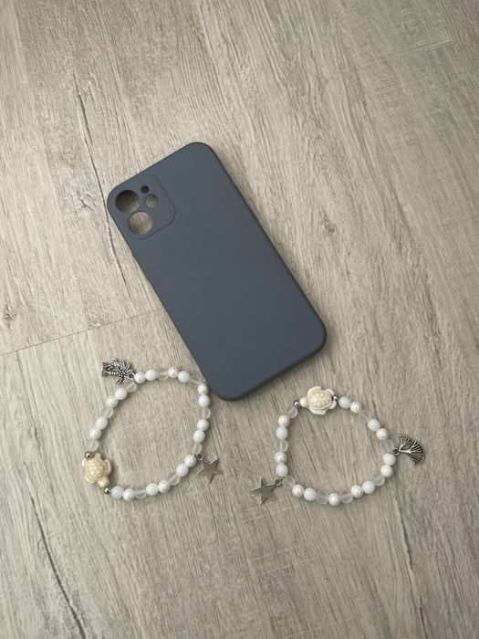 Zestaw zawieszki do telefonu i bransoletki