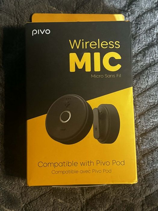 Pivo Wireless Mic – bezprzewodowy mikrofon do Pivo Pod, nowy powystawo