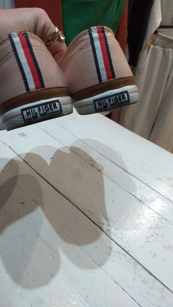 Baleriny Tommy chifilger 38 wkl 24,5 stan bardzo dobry