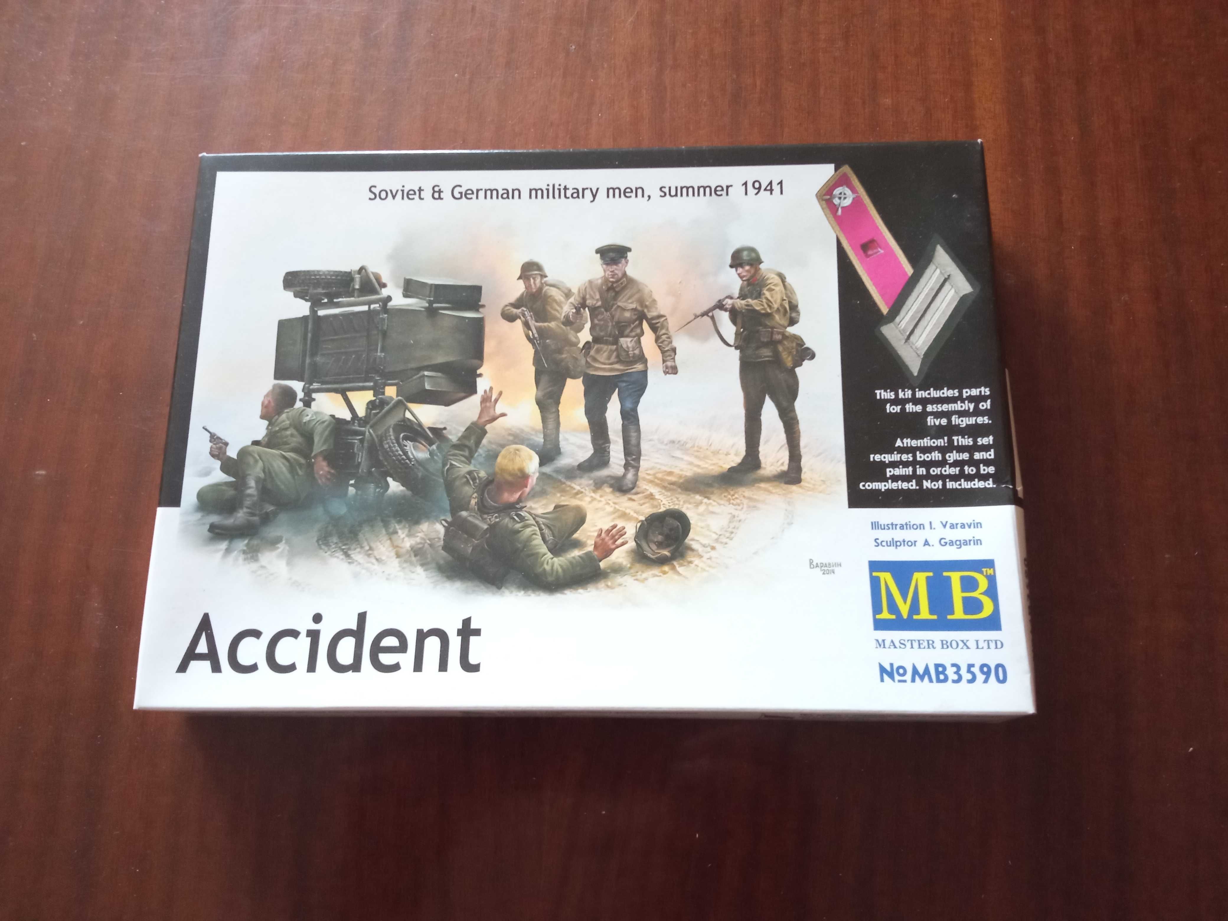 Accident - Soviet & German military men - Masterbox 3590 (1:35)