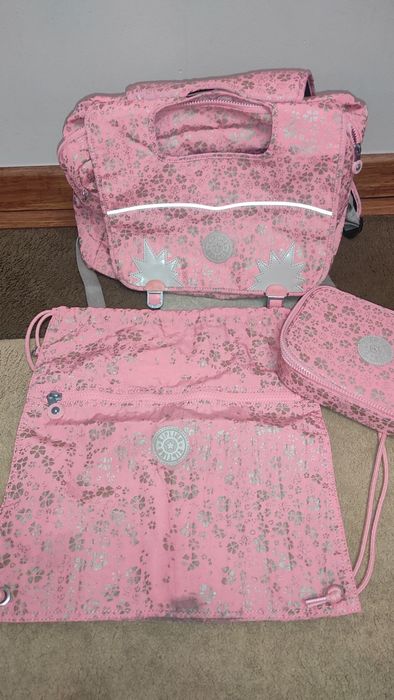 Kipling plecak worek piórnik