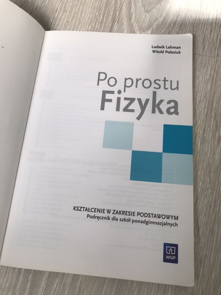 Po prostu fizyka podręcznik