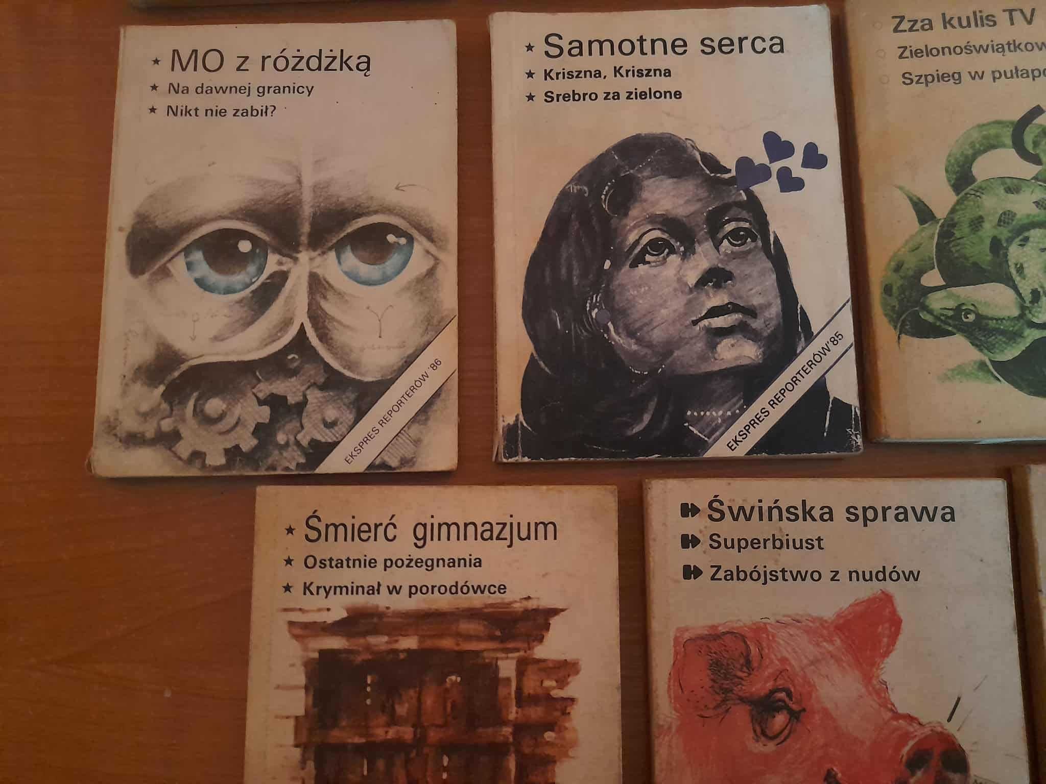11 mini książeczek z czasów PRL