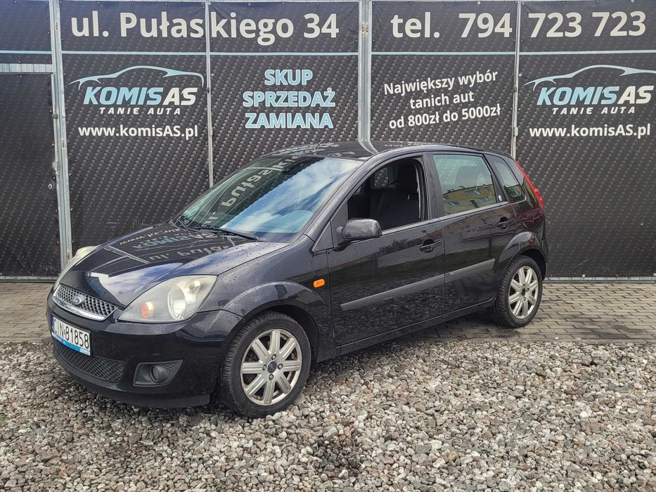 Ford Fiesta mk6 1.4D 68KM 2008r * el szyby klima felgi alu * BYDGOSZCZ