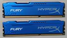 Оперативная память (ОЗУ) Kingston HyperX Fury DDR3 16GB 2x8GB 1600MHz