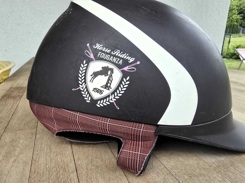 Kask jeździecki Fuganza safety jump 2, r. 55-57