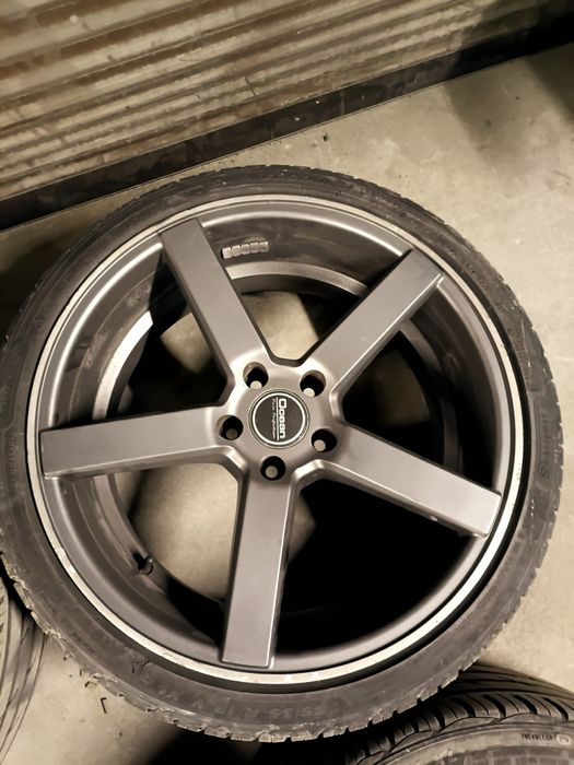 Sprzedam felgi 19x112 8,5j z oponami lato