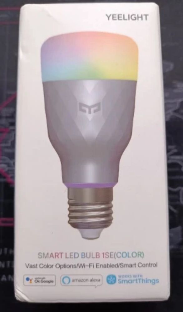 Lâmpada Xiaomi Yeelight LED Bulb 1SE Color RGB