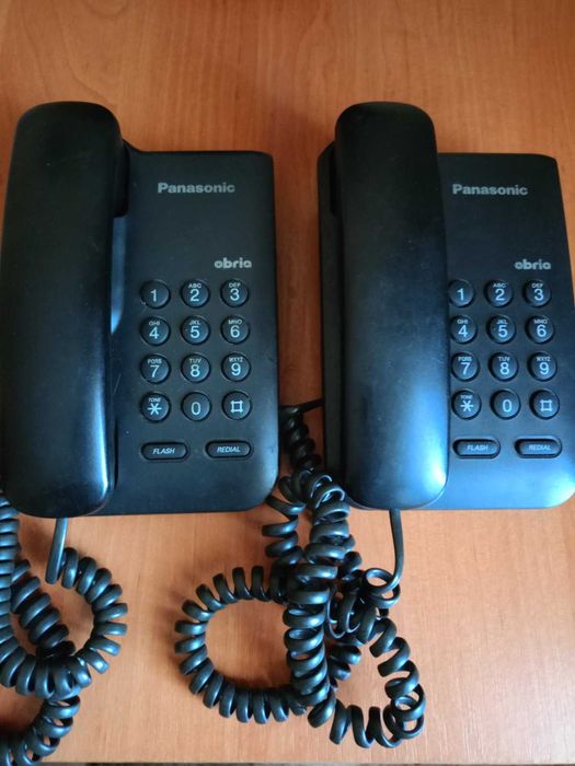 Стаціонарний кнопочний телефонний апарат Panasonic (телефон)
