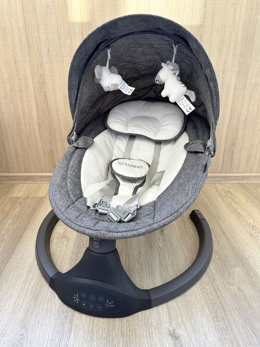Крісло-гойдалка Kidwell Luxi. Заколисуючий центр. Дитячий шезлонг.