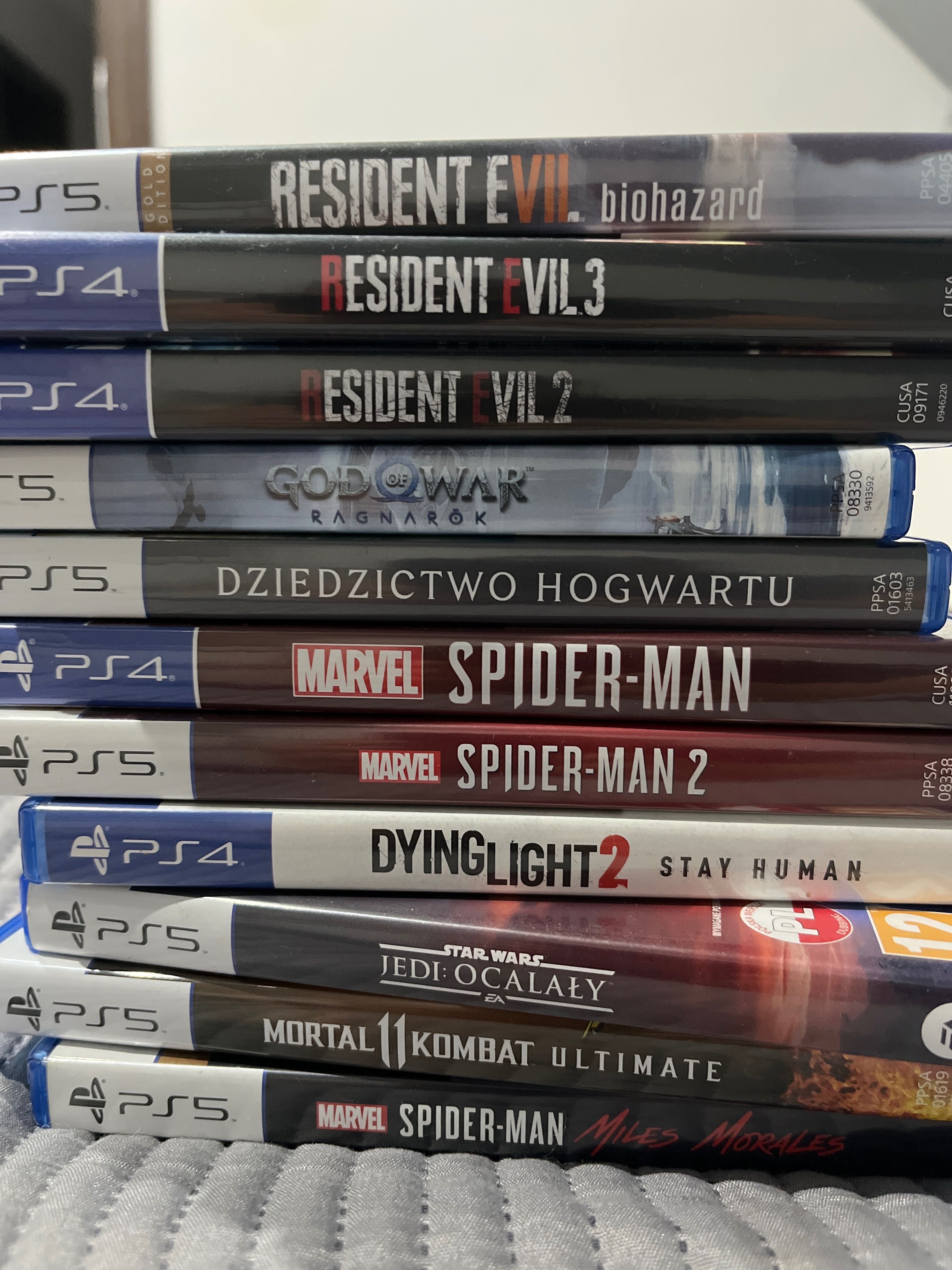Gry na ps4 i ps5 wszystkie sprawne