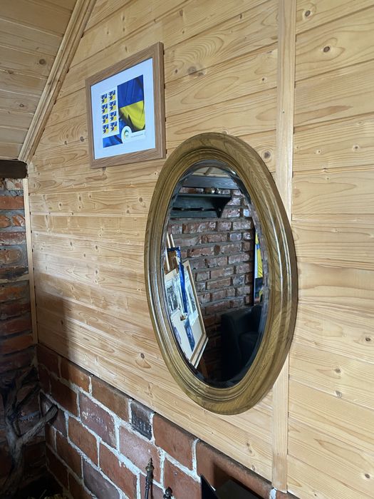 Дзеркало дубова рама