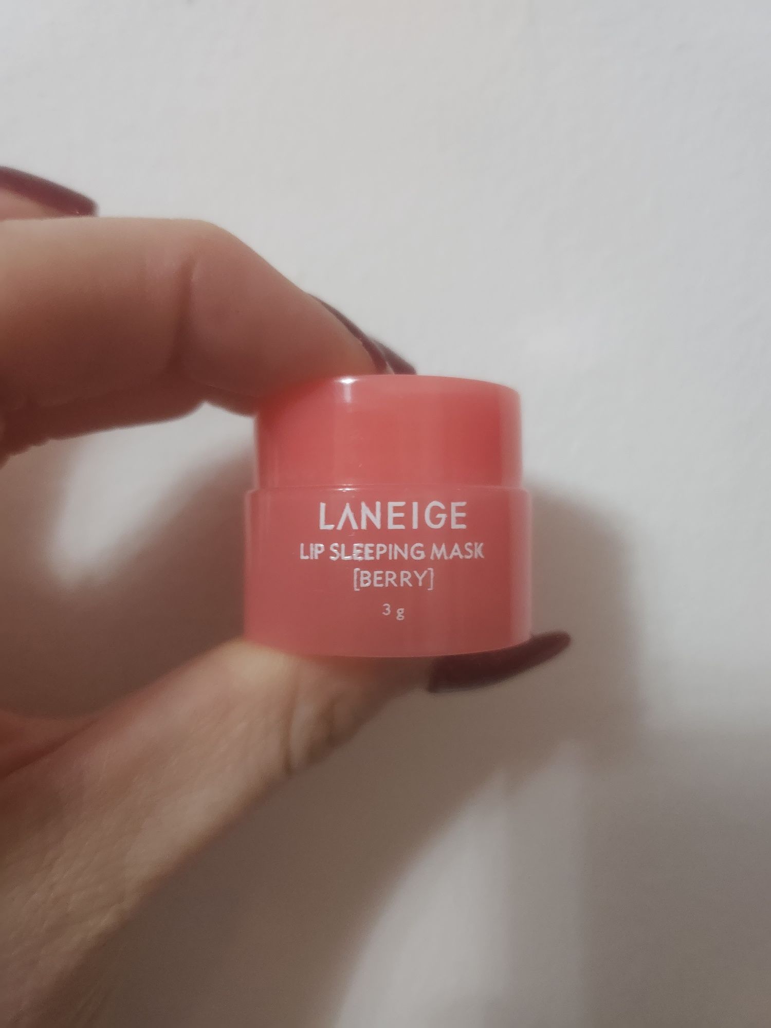 Laneige Lip Sleeping Mask Berry. Maska do ust na noc- balsam