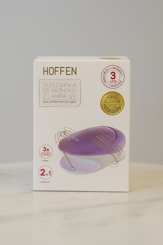 Nowa suszarka HOFFEN UV 2w1 • Domowy manicure w kilka minut HIT