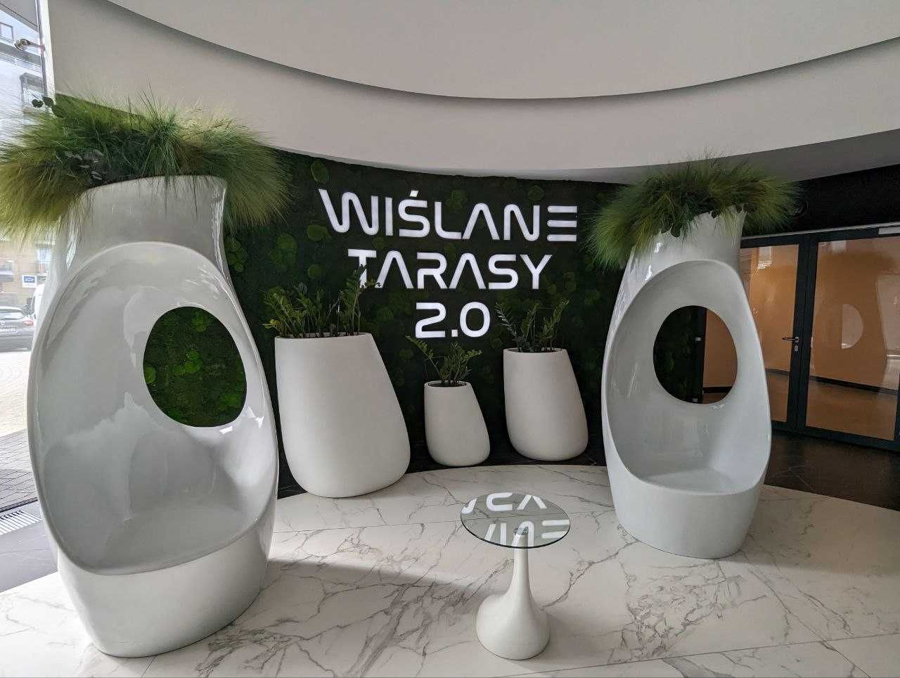 Mieszkanie Wiślane Tarasy 2.0 34m + loggia 8m