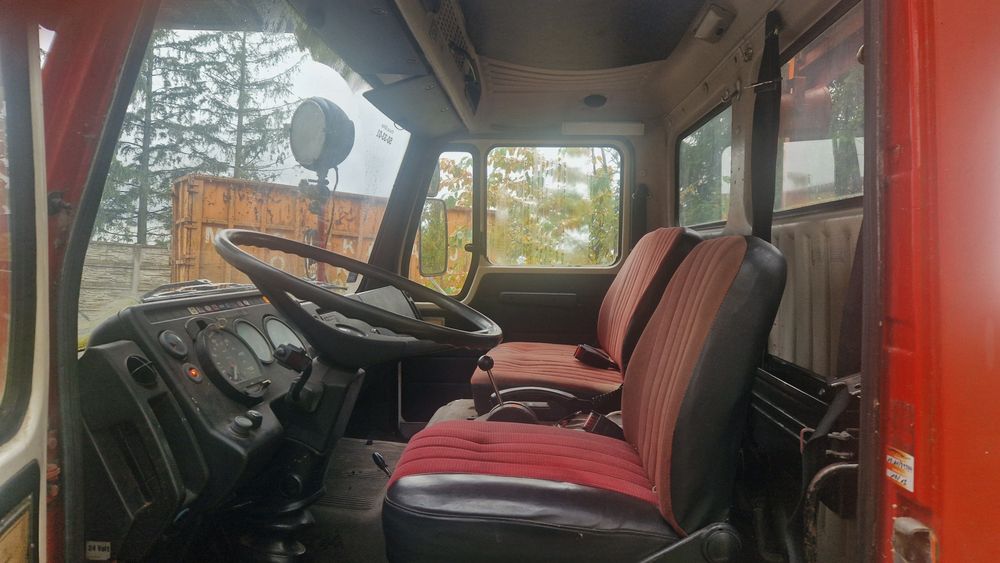 Mercedes 1419 drabina Strażacka.  1981r v6 190ps