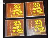 4 CDs - Seleção de Blues e Soul