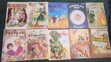 Lote 17 revistas infantis antigas Fagulha-Mocidade Portuguesa Feminina