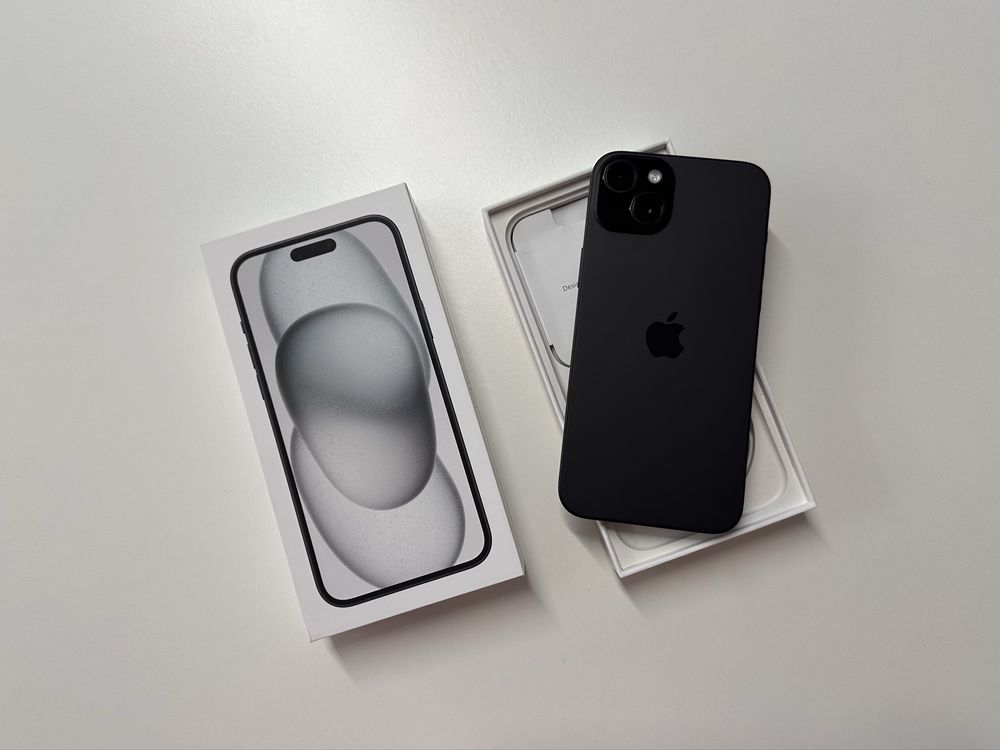 Iphone 15 plus 256gb black