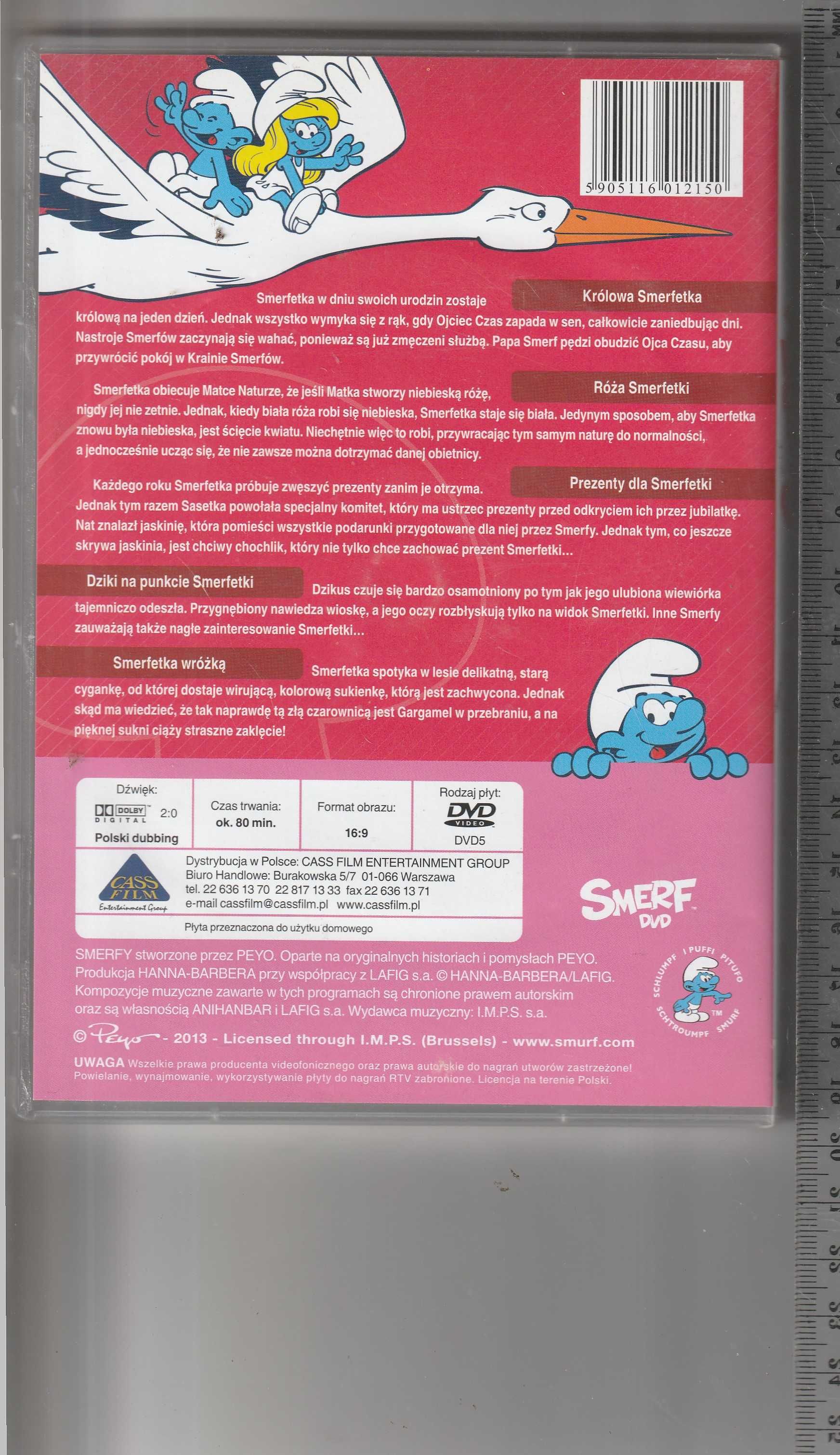 Smerfy - Smerfetka DVD