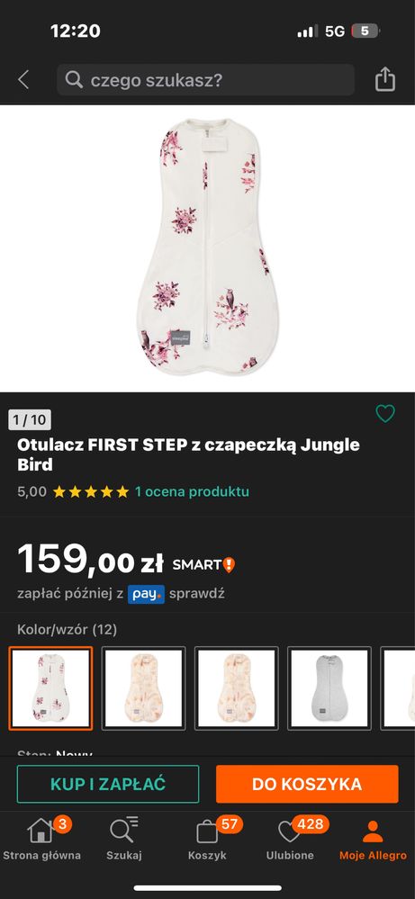 Otulacz sleepee first step NOWY